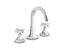 For Town Sink Faucet, Tall Spout, Cross Handle