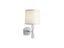 Counterpoint® Rock Crystal Sconce Crema