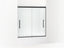 Pleat® Frameless Sliding Bath Door, 63-9/16