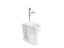 Modflex® Adjust-A-Bowl® Antimicrobial Toilet With Mach® Tripoint® Touchless Dc 1.6 Gpf Flushometer