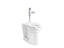 Modflex® Adjust-A-Bowl® Antimicrobial Toilet With Mach® Tripoint® Touchless 1.28 Gpf Hes-Powered Flushometer