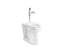 Modflex® Adjust-A-Bowl® Antimicrobial Toilet With Mach® Tripoint® Touchless Dc 1.28 Gpf Flushometer
