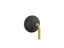 T23955-4-BMB - Matte Black with Moderne Brass | KOHLER | GROF USA