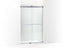 Levity® Plus Frameless Sliding Shower Door, 77-9/16