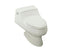 San Raphael(R) One-Piece Elongated 1.6 Gpf Toilet With French Curve(R) Quiet-Close(Tm) Toilet Seat