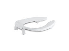 Lustra™ Commercial Elongated Toilet Seat With 1" Bumpers And Antimicrobial Agent