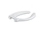 Stronghold® Commercial Elongated Toilet Seat With Integrated Handle, Self-Sustaining Check Hinge And Antimicrobial Agent