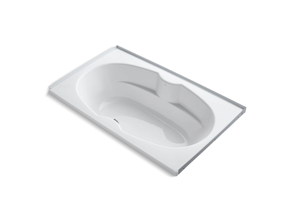 7242 72" x 42" alcove bath with integral flange