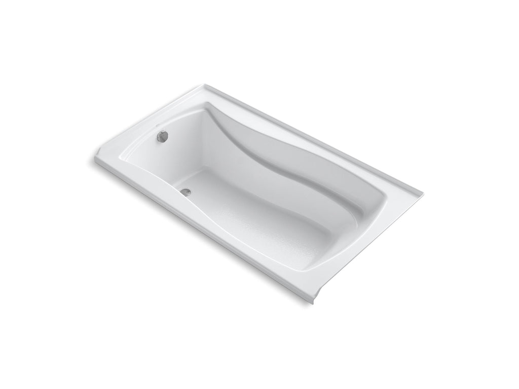 Mariposa® 66" X 36" Alcove Bath With Bask® Heated Surface, Left Drain