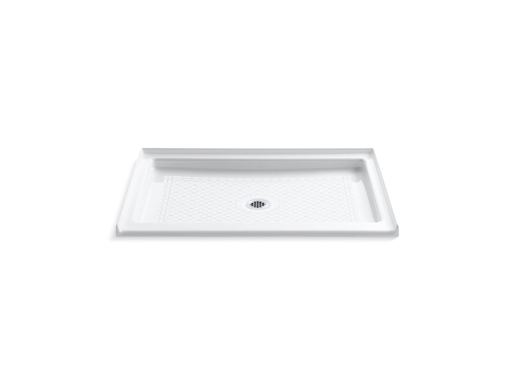 Kathryn® 48" x 36" single threshold center drain shower base