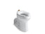 Anglesey™ Floor-Mount Top Spud Flushometer Bowl With Exposed Trapway