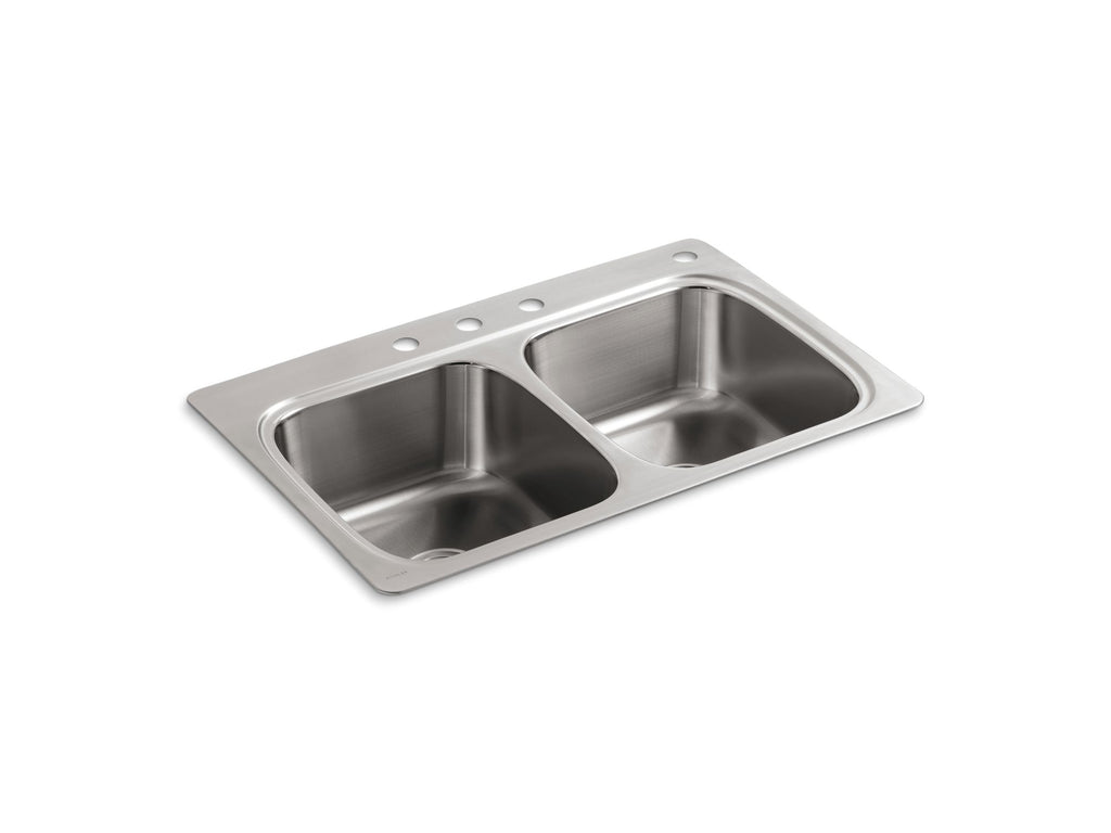 Verse™ 33" Top-Mount Double-Bowl Kitchen Sink