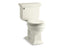 Memoirs® Stately Two-Piece Round-Front Toilet, 1.28 Gpf