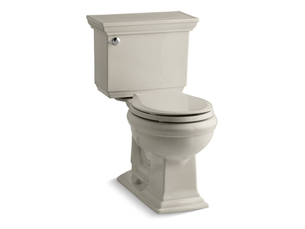 Memoirs® Stately Two-Piece Round-Front Toilet, 1.28 Gpf