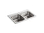 Toccata® 33" Top-Mount Double-Bowl Kitchen Sink