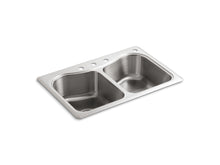 Staccato™ 33" Top-Mount Double-Bowl Kitchen Sink