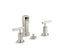 Purist® Vertical Spray Bidet Faucet With Lever Handles