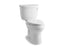 Cimarron® Comfort Height® Two-piece elongated 1.6 gpf chair height toilet with right-hand trip lever