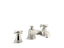 Pinstripe® Pure Deck-Mount Bath Faucet Trim With Cross Handles