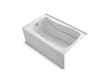 Mariposa® 60" X 36" Alcove Whirlpool Bath With Bask® Heated Surface, Left Drain