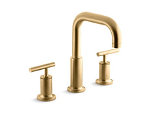 Purist® Deck-Mount Bath Faucet Trim With Lever Handles