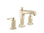 Margaux® Deck-Mount Bath Faucet Trim With Diverter