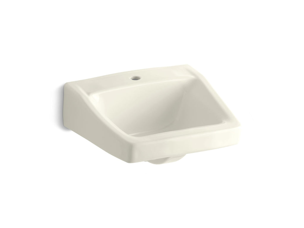 Chesapeake™ 19-1/4" X 17-1/4" Wall-Mount/Concealed Arm Carrier Bathroom Sink With Single Faucet Hole