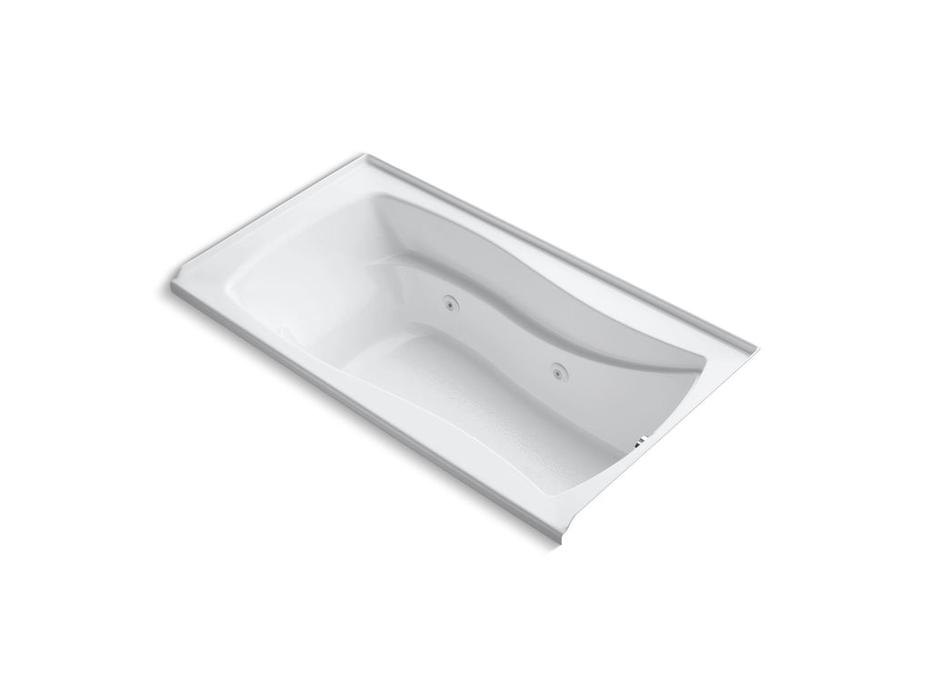 Mariposa® 66" X 35-7/8" Alcove Whirlpool With Integral Flange, Right-Hand Drain And Heater