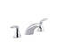 Coralais® Bath-Mount High-Flow Bath Faucet Trim With Lever Handles