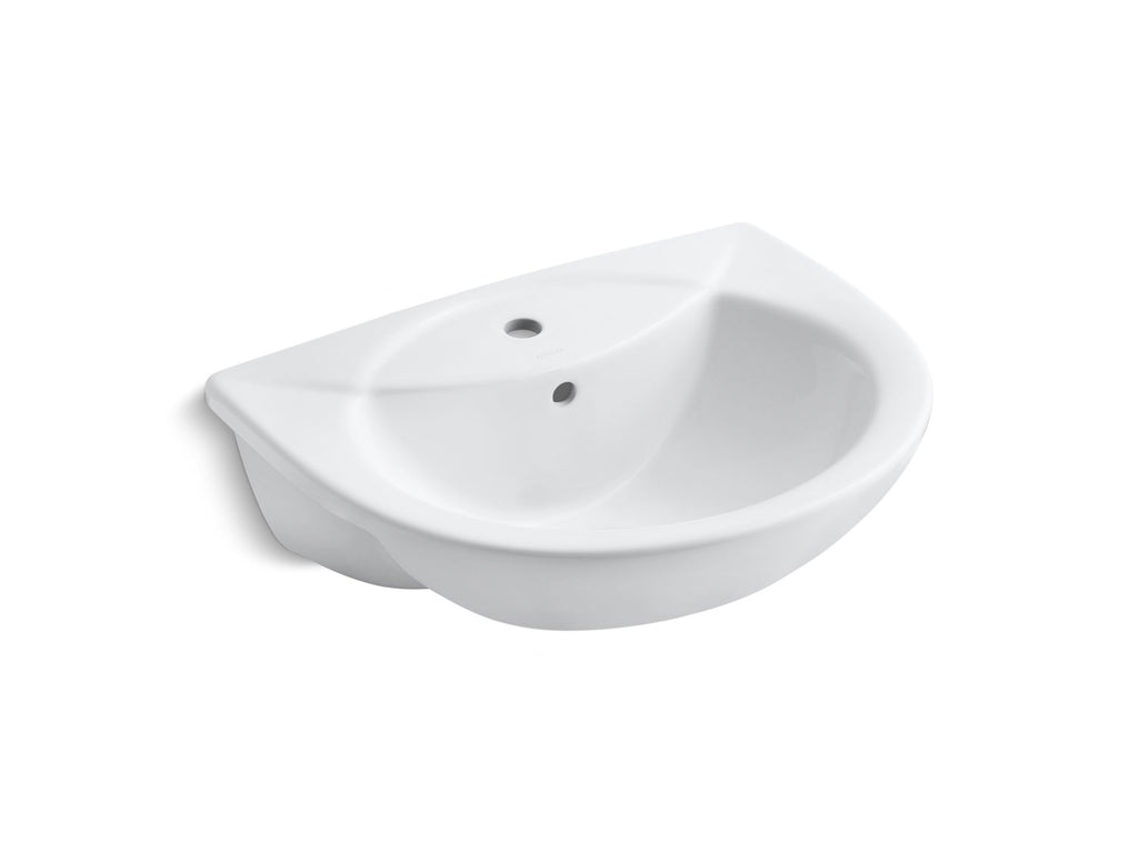 Odeon™ Drop-in bathroom sink with single faucet hole