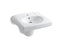Brenham™ Wall-Mount Or Concealed Carrier Arm Mount Commercial Bathroom Sink With Single Faucet Hole And Shroud, Antimicrobial Finish
