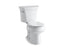Wellworth® Two-Piece Round-Front Toilet, 1.6 Gpf