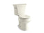 Wellworth® Two-Piece Round-Front Toilet, 1.28 Gpf