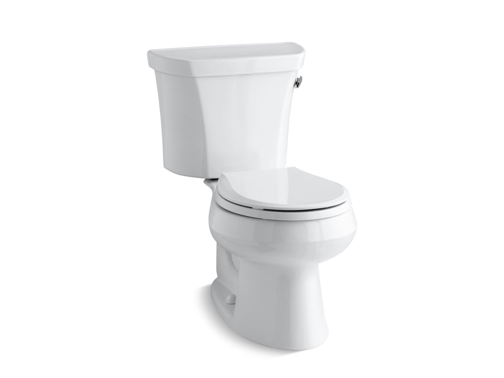 Wellworth® Two-Piece Round-Front Toilet, 1.28 Gpf