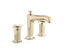 Margaux® Deck-Mount Bath Faucet Trim For High-Flow Valve With Non-Diverter Spout And Cross Handles, Valve Not Included