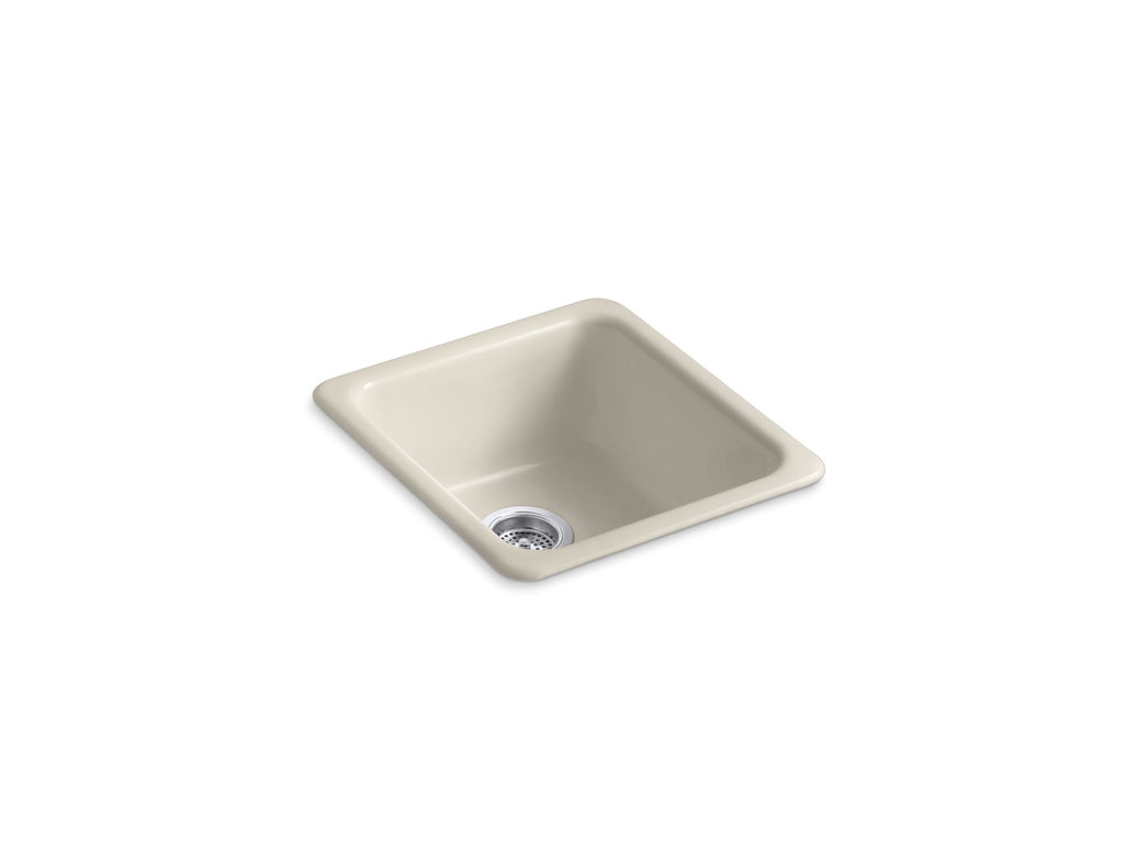 Iron/Tones® 17" Top-/Undermount Single-Bowl Bar Sink