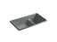 Iron/Tones® Smart Divide® 33" Top-/Undermount Double-Bowl Kitchen Sink