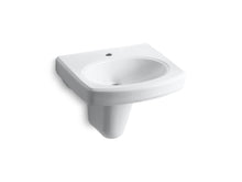 Pinoir® 22" Oval Wall-Mount Bathroom Sink