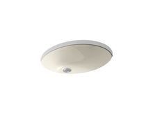 Caxton® 21-1/4" Oval Undermount Bathroom Sink With Glazed Underside, No Overflow