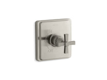 Pinstripe® Rite-Temp(R) valve trim with cross handle