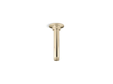 6" Ceiling-Mount Single-Function Rainhead Arm And Flange