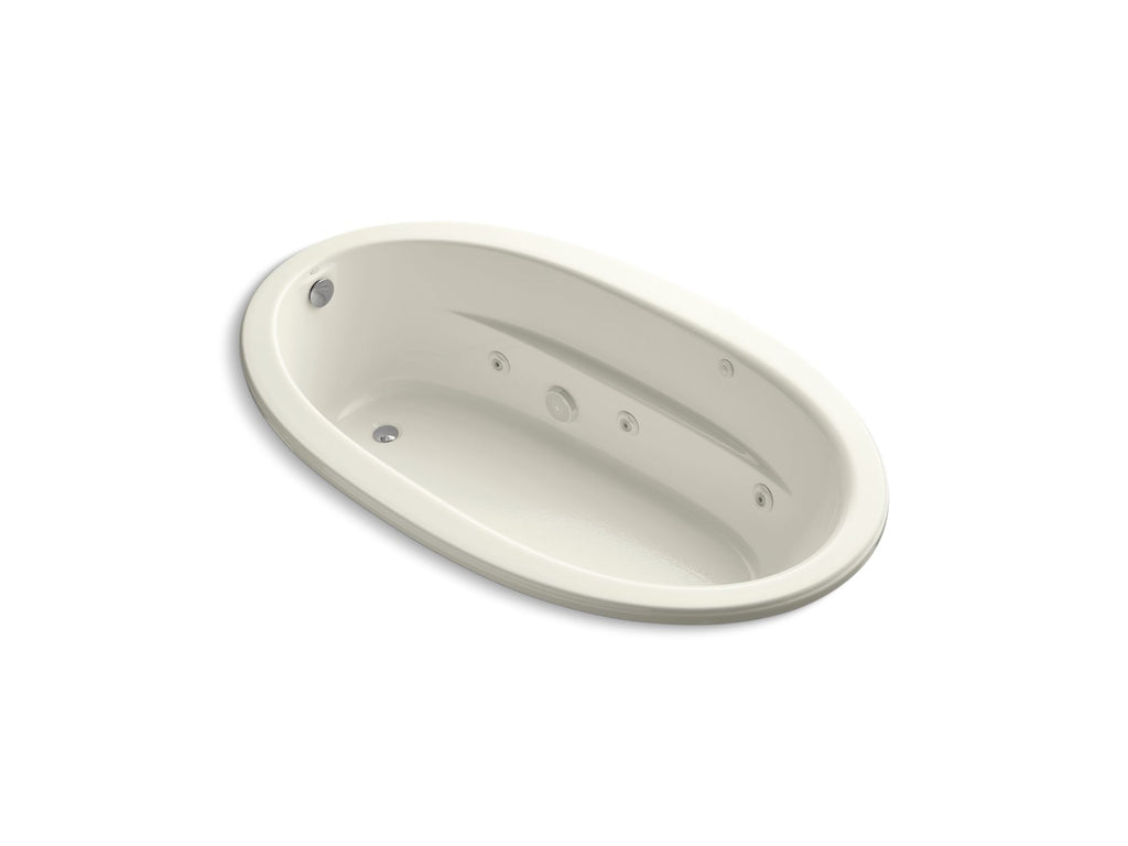Sunward® 72" X 42" Drop-In Whirlpool Bath With Bask® Heated Surface