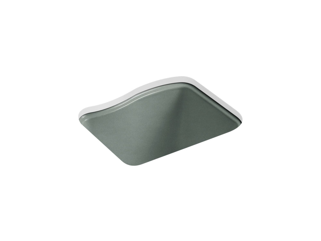 River Falls™ 25" x 22' x 14-15/16" undermount utility sink with 4 faucet holes
