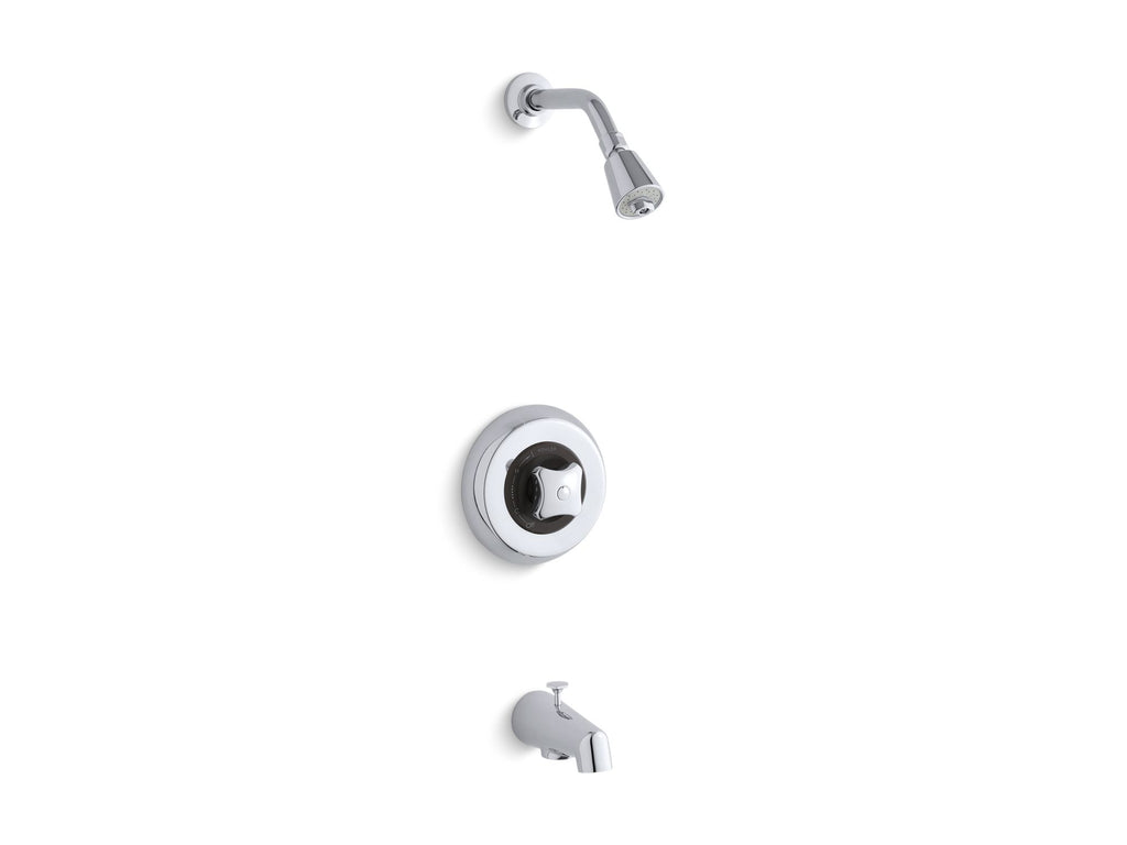 Triton® Rite-Temp® Bath And Shower Valve Trim With Standard Handle, Npt Spout And 1.75 Gpm Showerhead