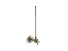 3/8" Npt Angle Supply With Stop And Annealed Vertical Tube