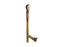 Clearflo Brass Toe Tap Bath Drain
