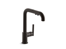 Purist® Pull-Out Kitchen Sink Faucet With Three-Function Sprayhead