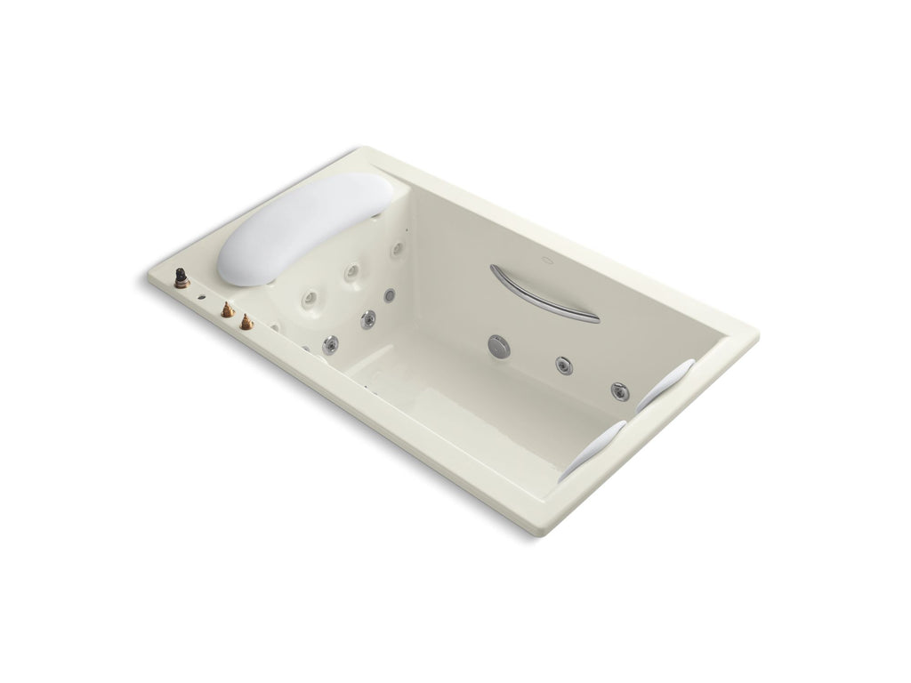 Riverbath® 75" X 45" Drop-In Heated Whirlpool Bath