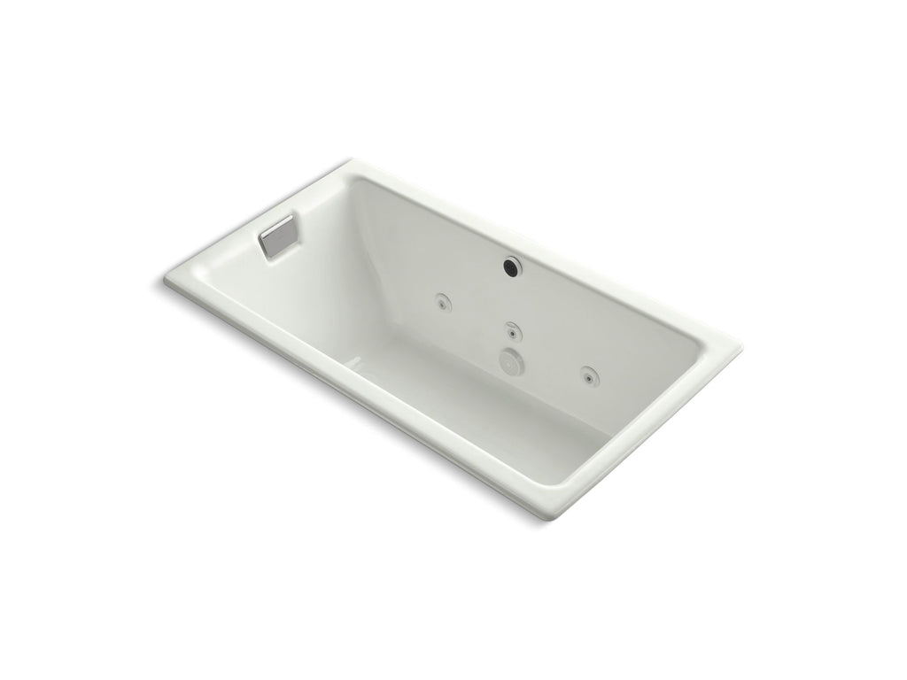 Tea-for-Two® 66" x 36" alcove whirlpool bath with right drain