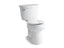 Cimarron® Two-Piece Round-Front Toilet, 1.6 Gpf
